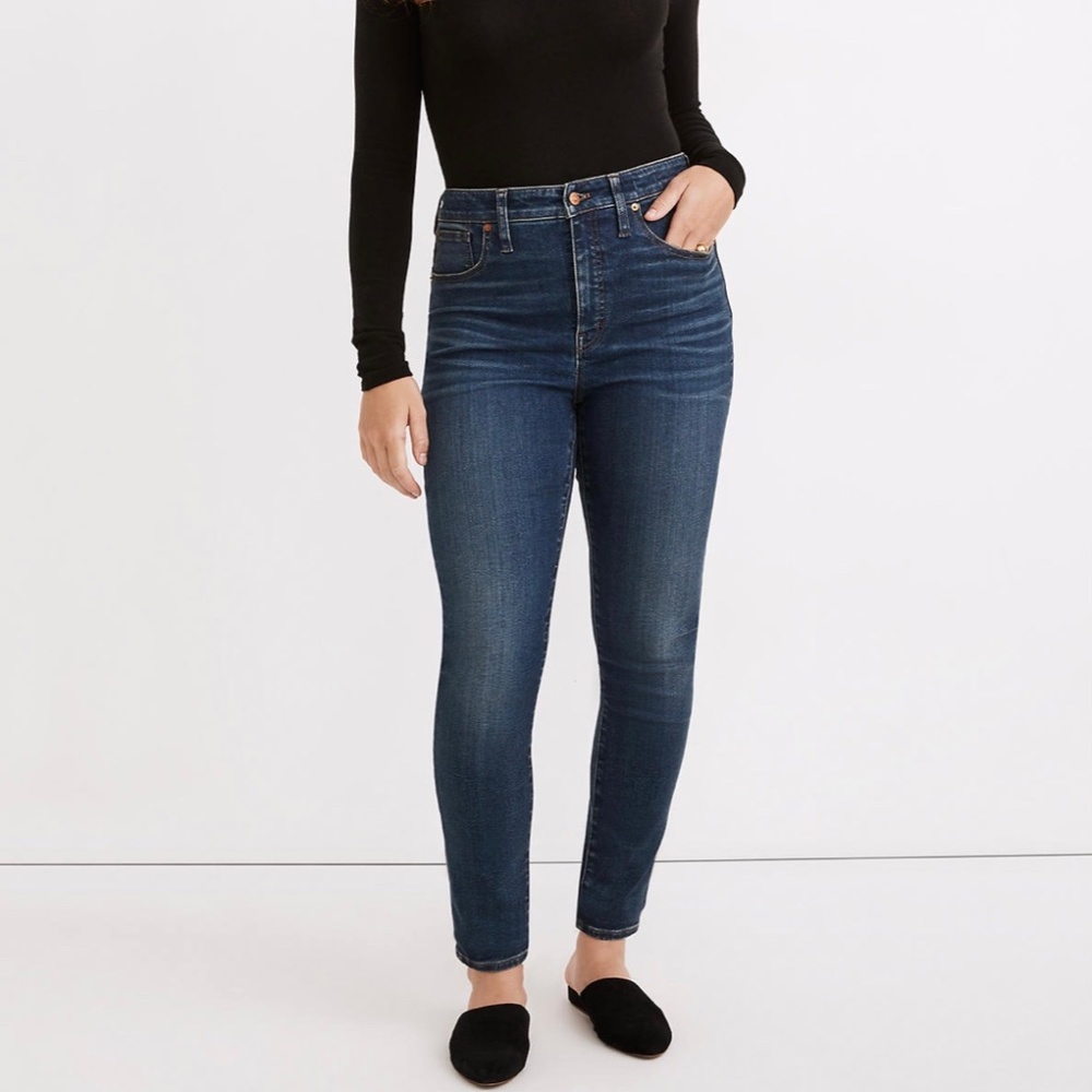 NWT Madewell Curvy High-Rise Skinny Jeans - Picture 4 of 5